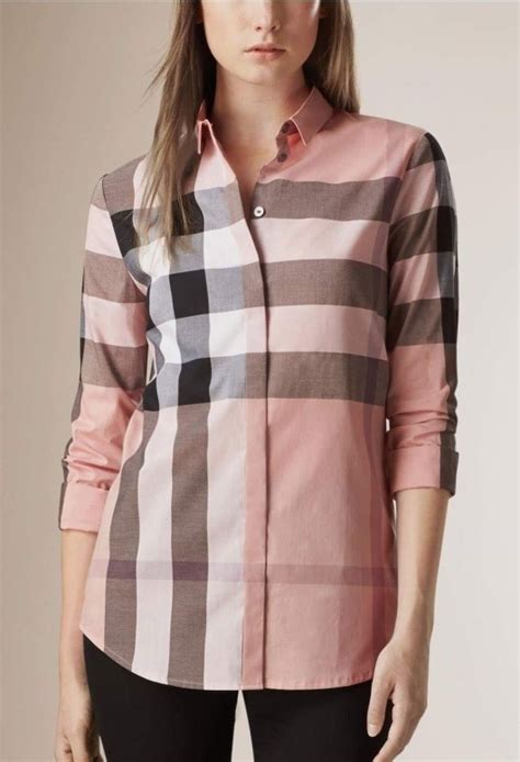 blusas burberry para mujer|Camisas de marca para mujer .